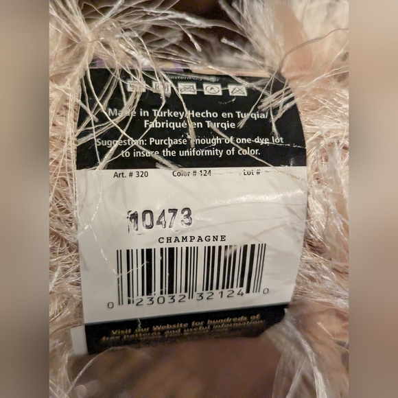 Eyelash Yarn Lot - Purple, Blue, Black, Tan, Multi Color 9 Skiens 465g - Picture 8 of 15